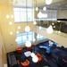 Colorful chairs and pendent lights decorate a lounge area in the newly renovated Alice Lloyd Hall at the University of Michigan.  Melanie Maxwell I AnnArbor.com